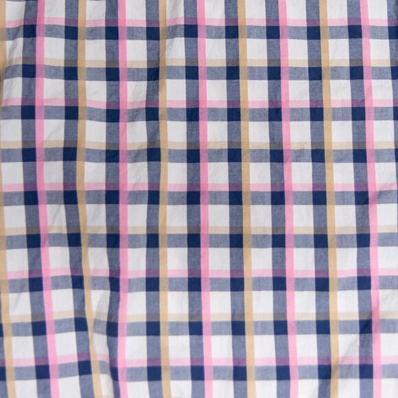 BUGATCHI Men's XL Long Sleeve Dress Shirt Multicolored Checked Print - Picture 5 of 5